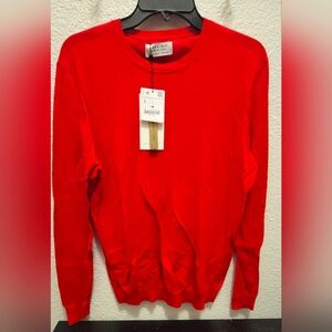 NEW Zara Man Premium Cotton Crewneck Pullover Sweatshirt Large Retails $50+